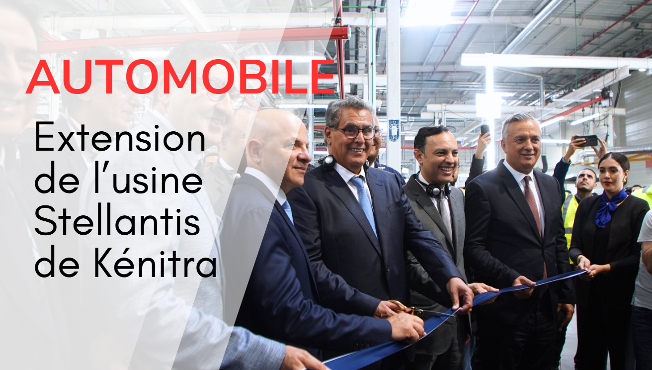 VIDEO. Industrie automobile: extension de l’usine Stellantis de Kénitra